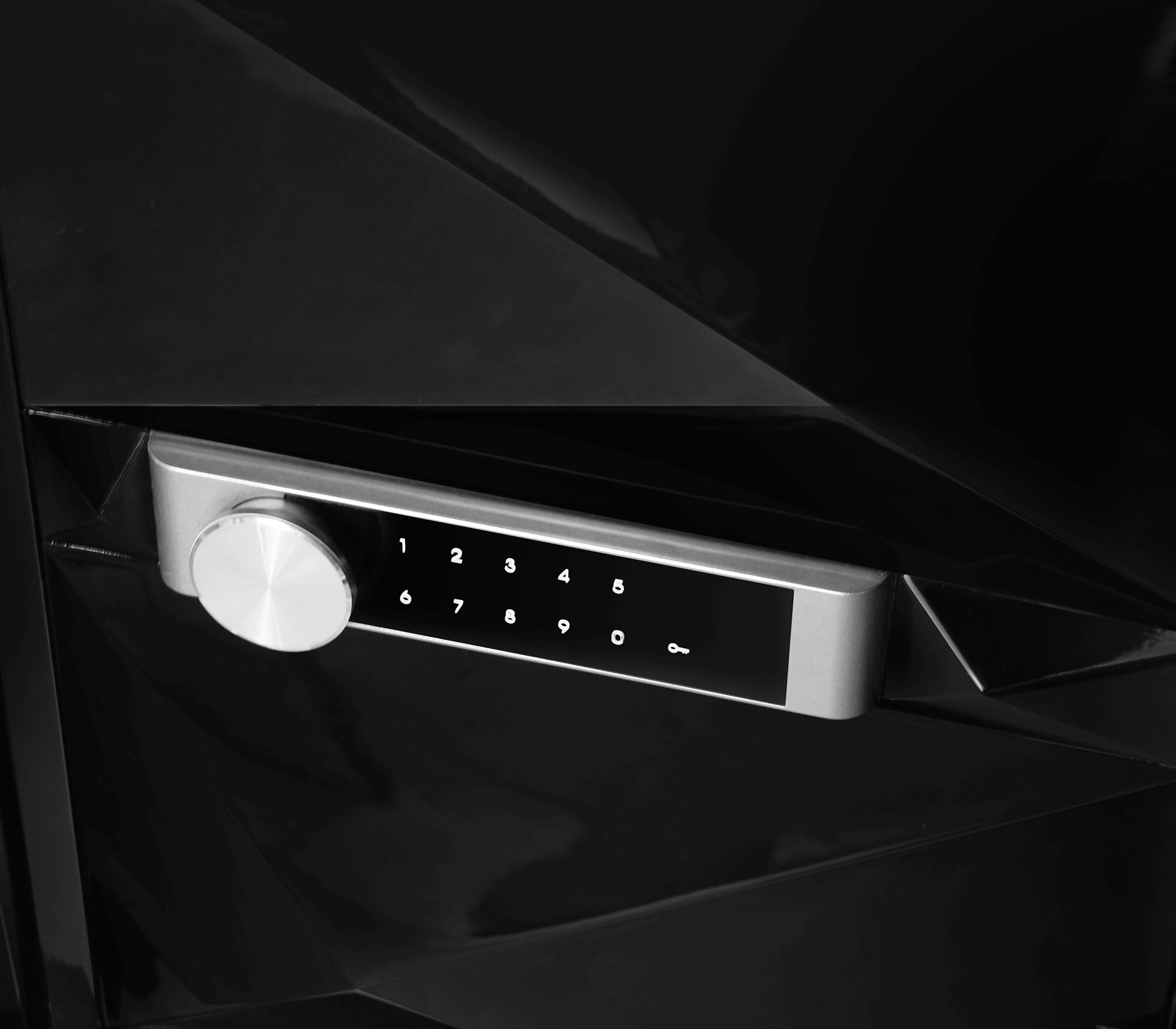 Czarny sejf Elite Prism