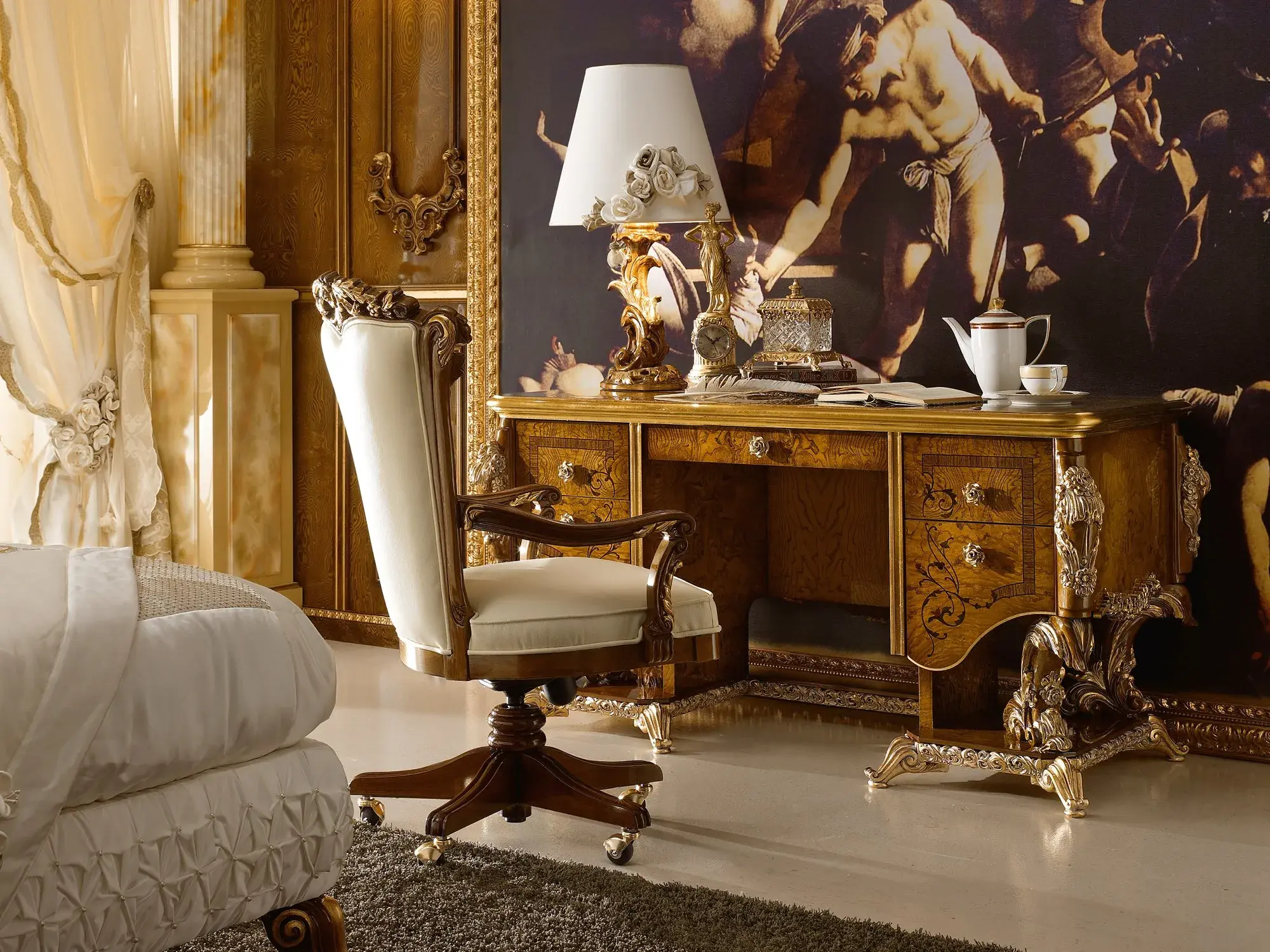 Biurko Dolcevita z szufladami