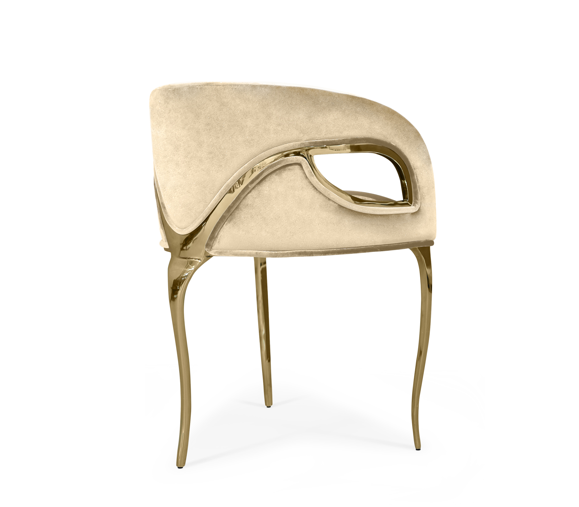 Krzesło akcentowe Chandra Luxe