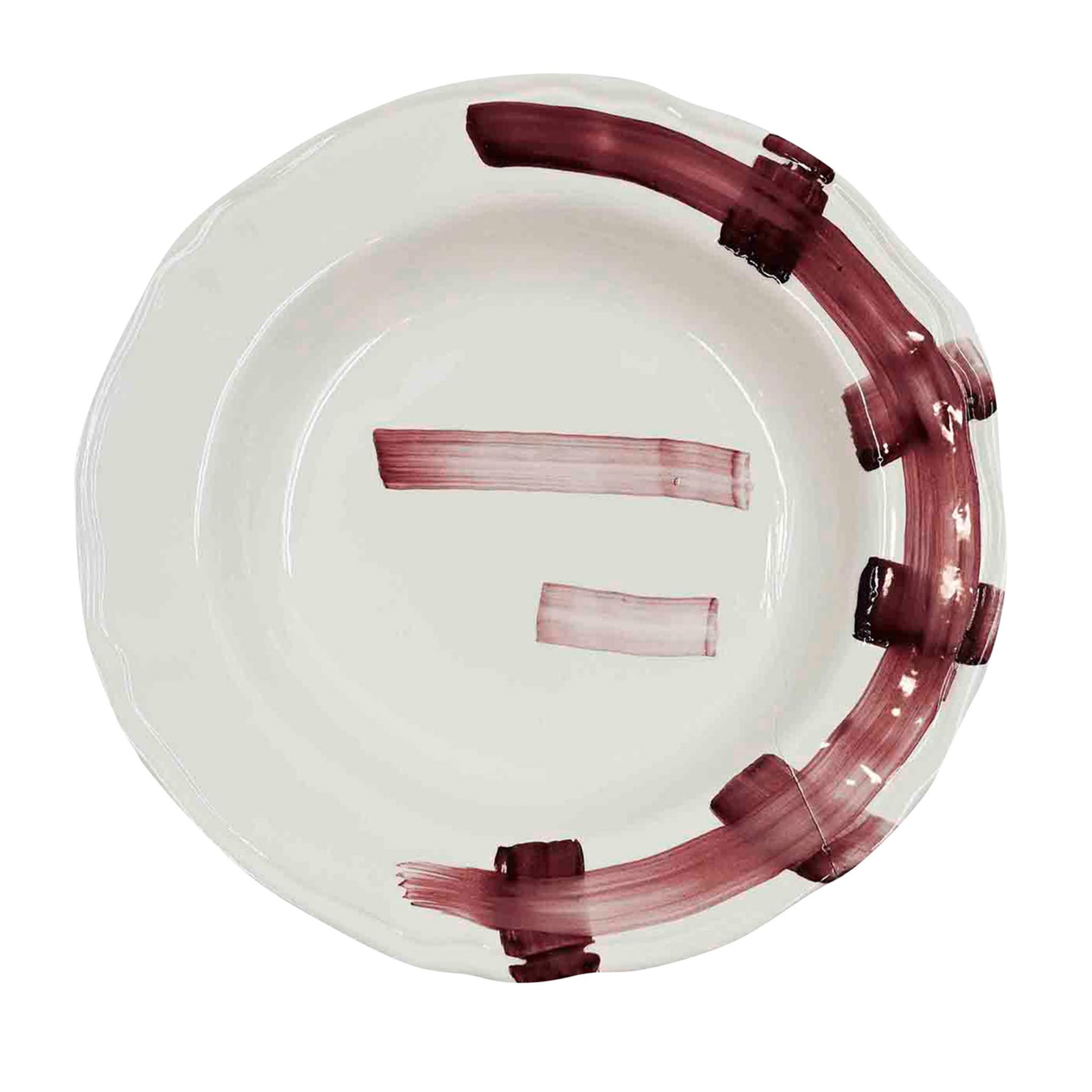 Ręcznie robiony talerz ceramiczny