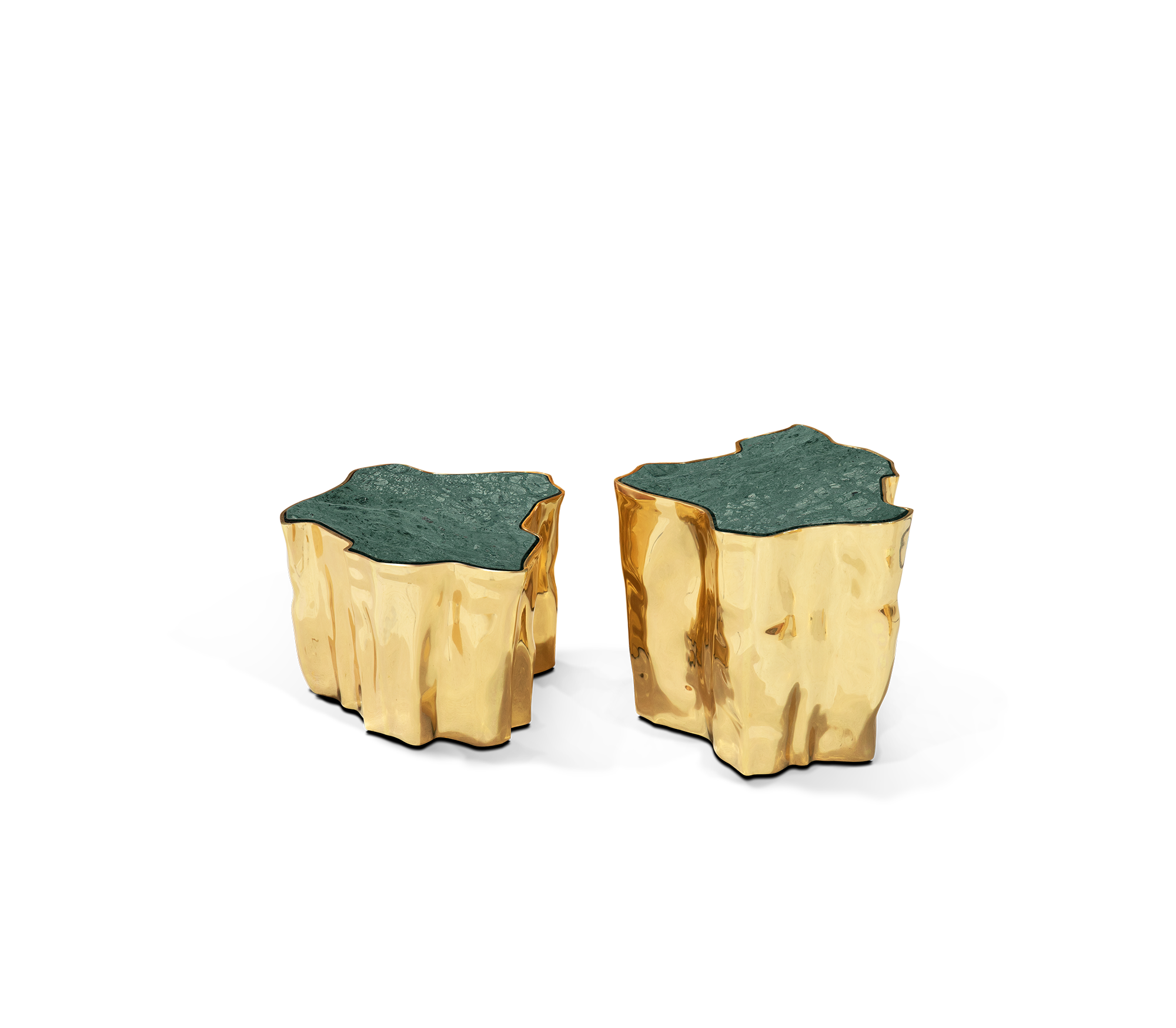 Szmaragdowy stolik kawowy Paradise Series