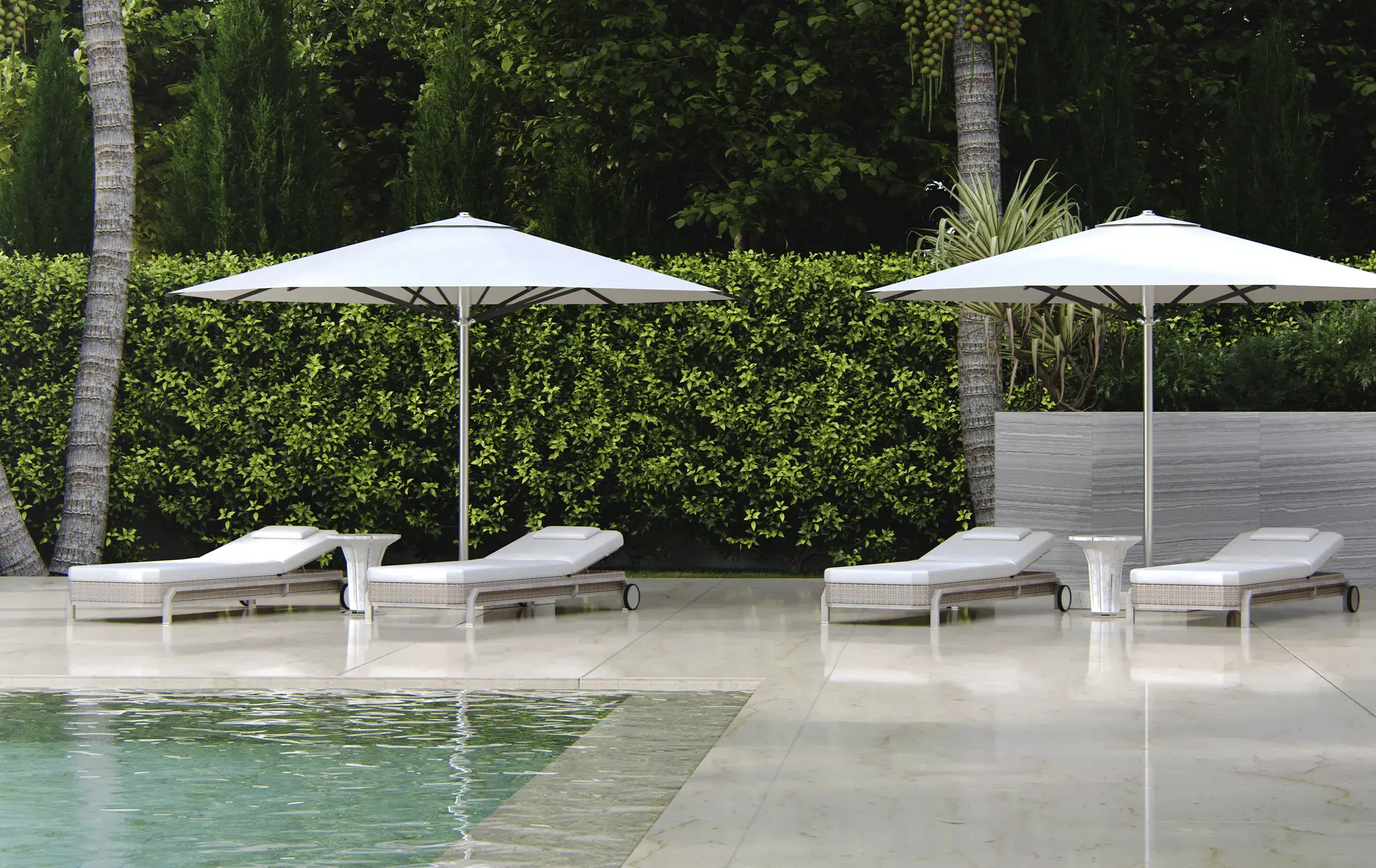 Drewniany leżak ogrodowy Heritage - 2