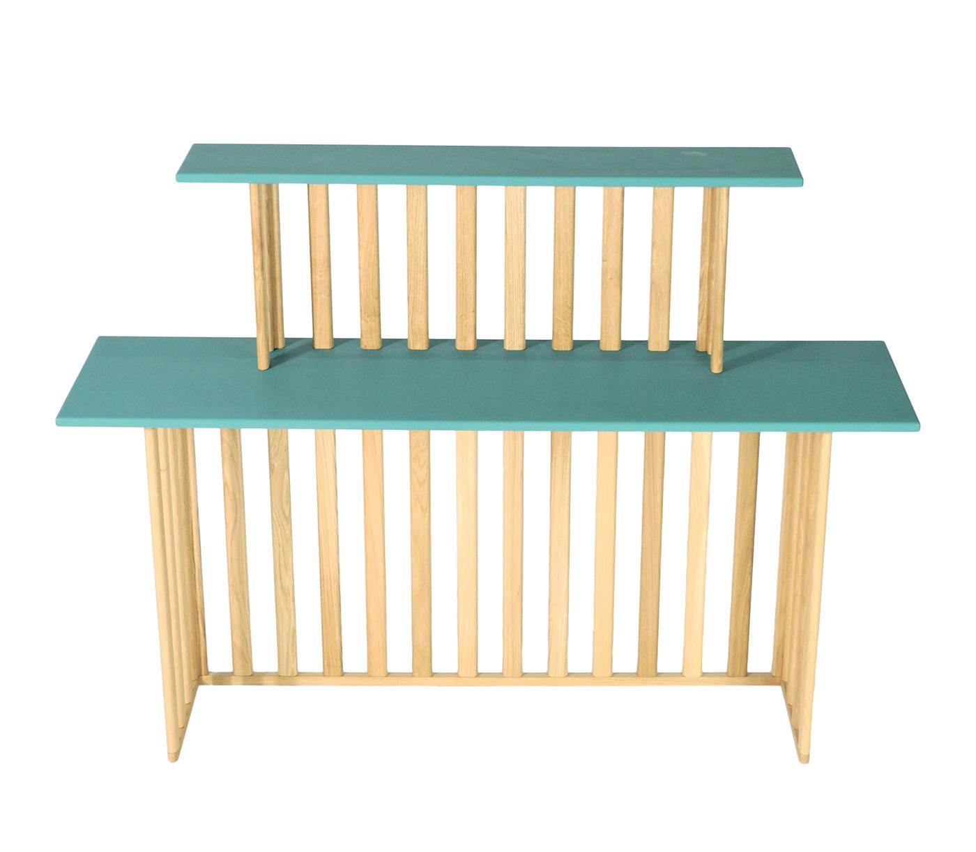 Zielona Dwupoziomowa Konsola