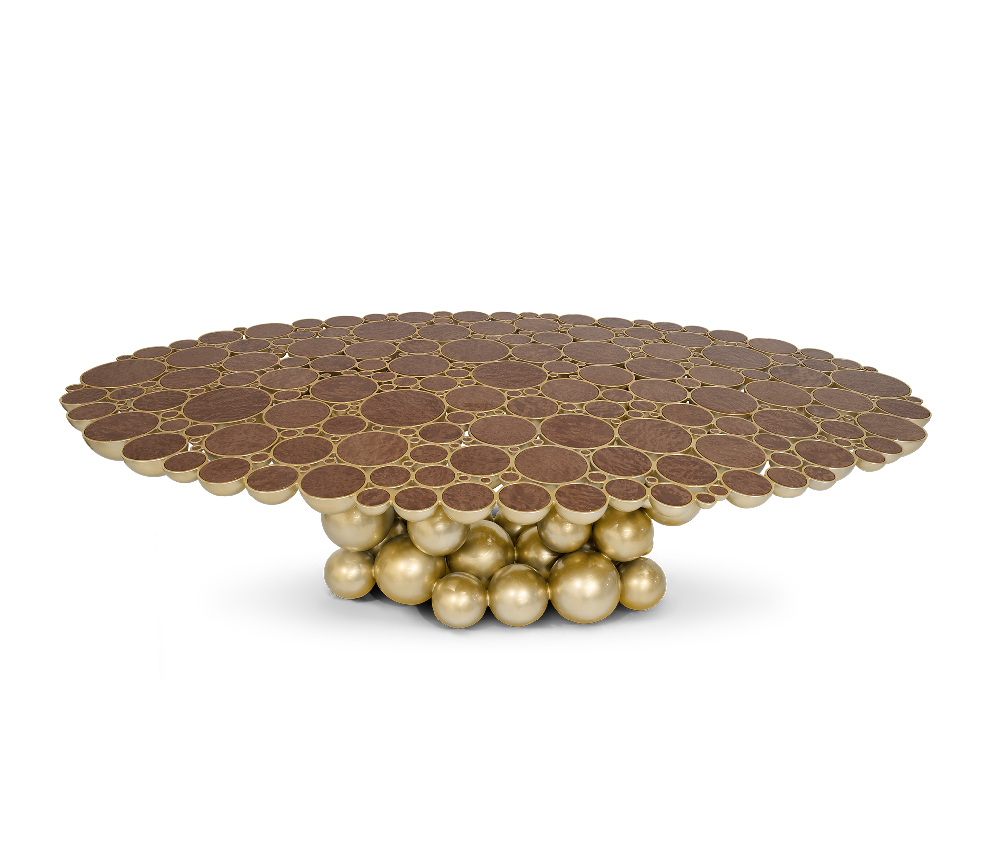 Stół jadalniany z orzecha Orbit Luxe