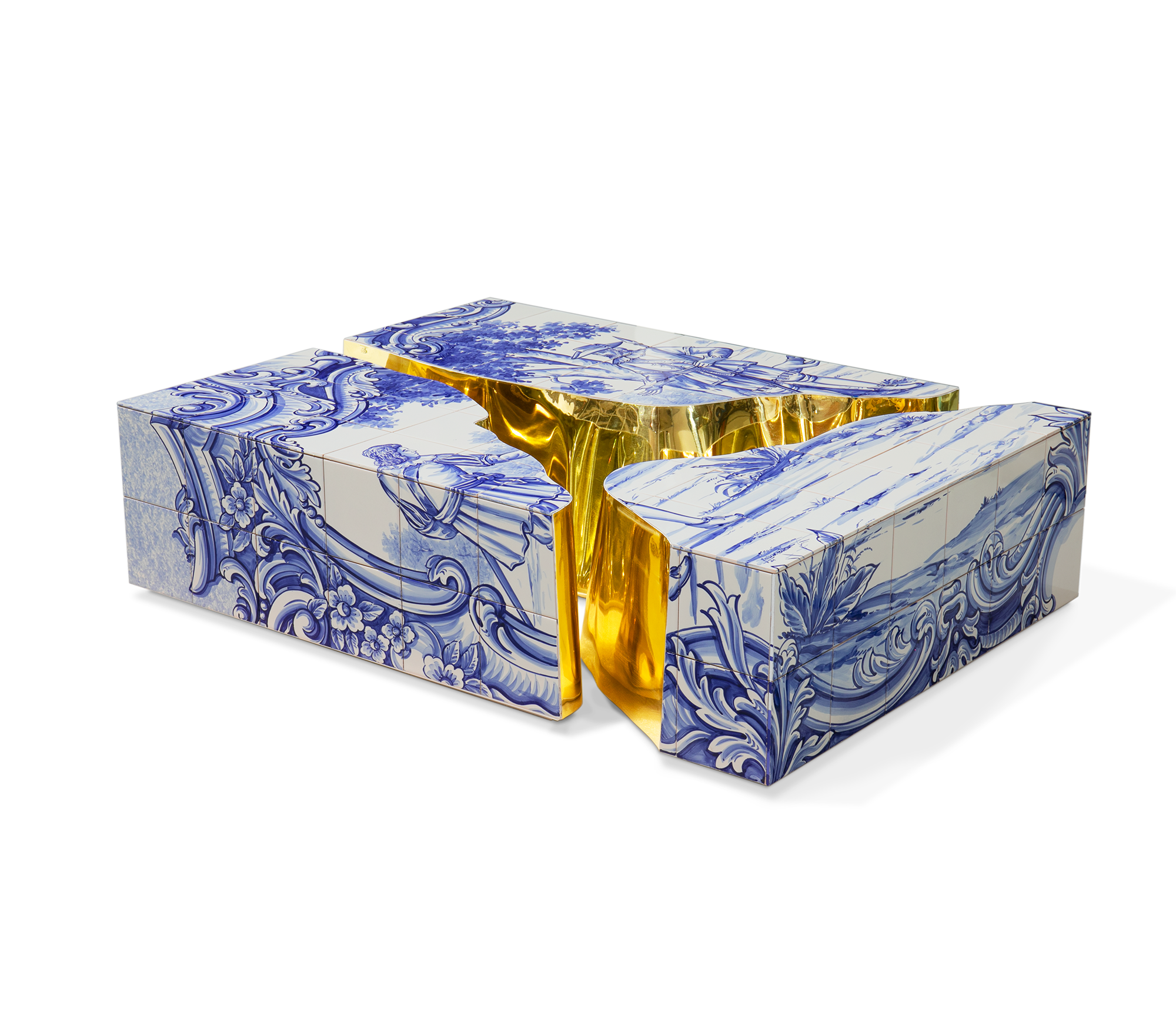 Stolik kawowy Fissure Tile