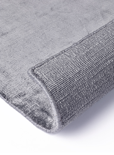 Jednokolorowy Dywan Wiskozowy Grey | Rozmiar: 200 x 300 cm