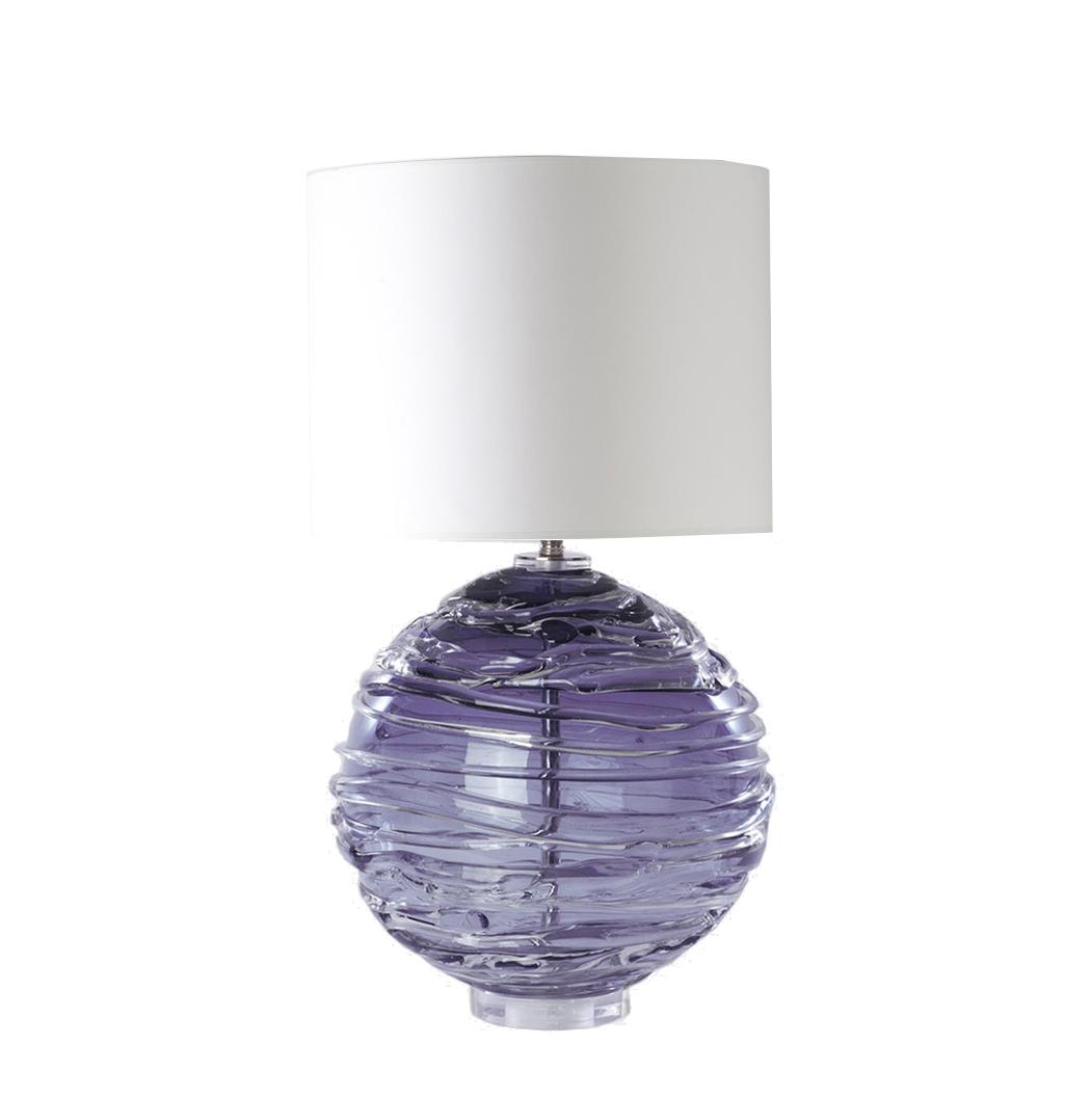 Lampka stołowa Nerys Amethyst