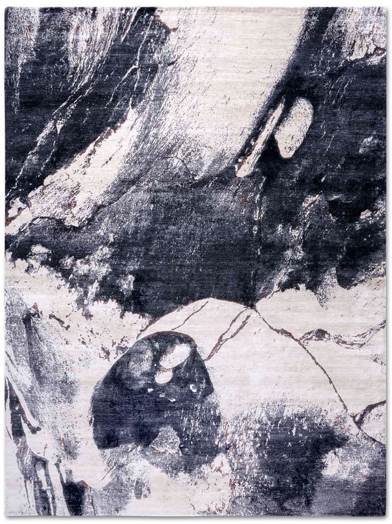 Dywan Black No. 01 Original on White | Rozmiar: 170 × 240 cm