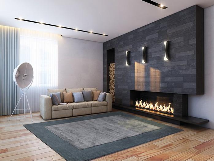 Dywan Border Powder Blue | Rozmiar: 200 × 300 cm