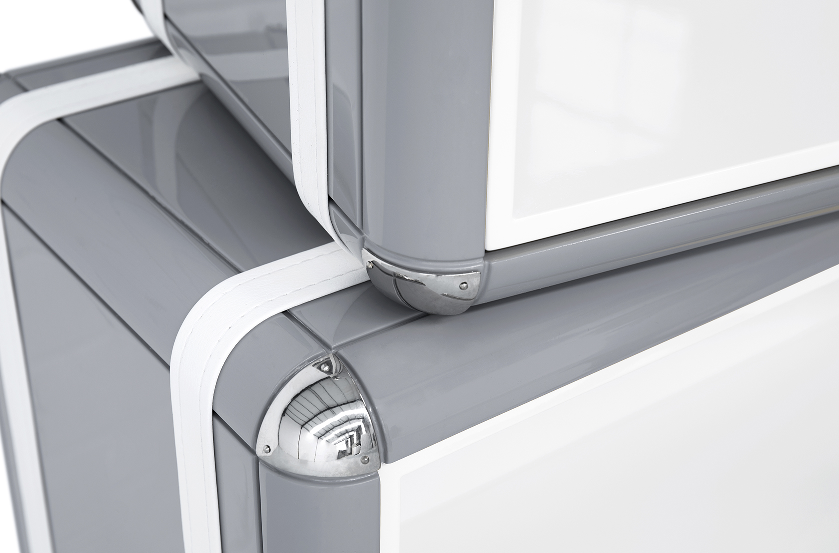 Szary regał Skyline Tower