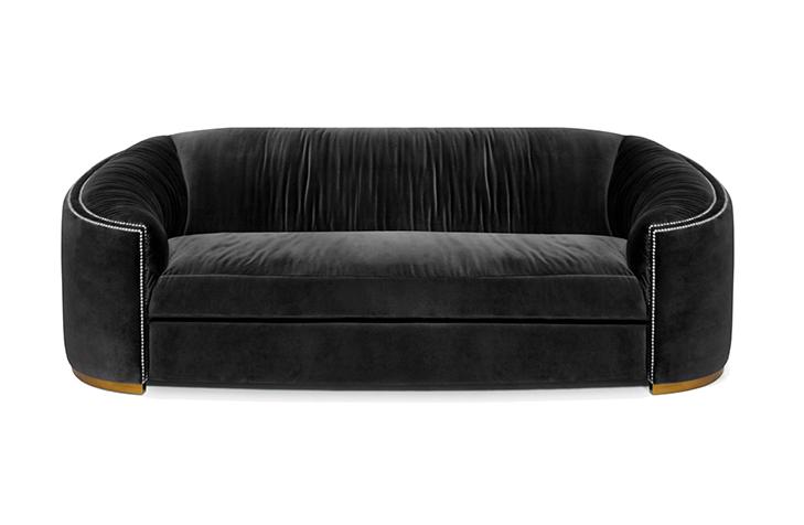 Sofa zakrzywiona Premium Comfort antracytowa