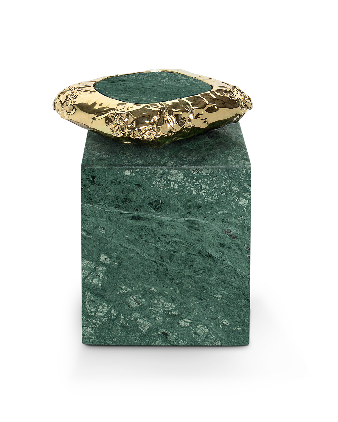 Stolik boczny Megalith z kamienia Guatemala