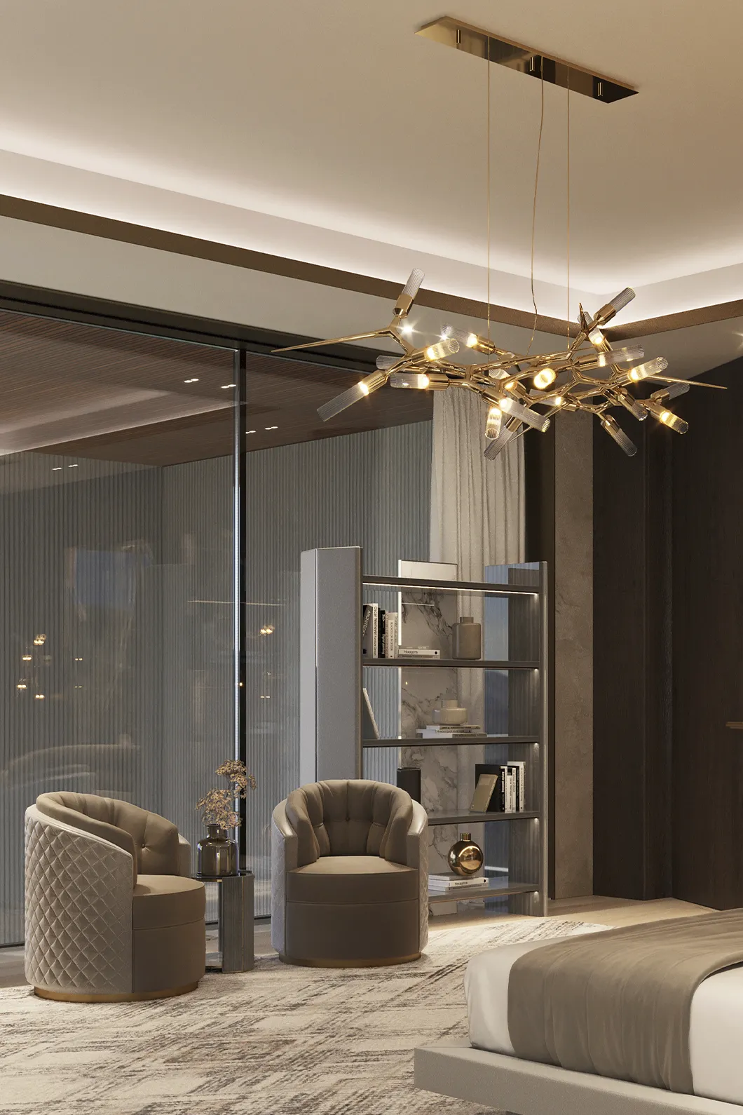 Obrotowy fotel Luxe - 2