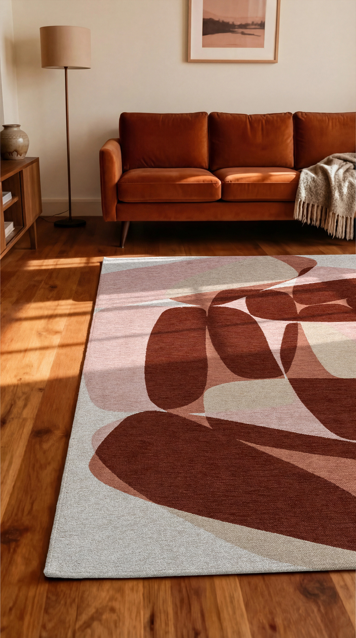 Dywan Stones Cherry Mocha | Rozmiar: 140 × 200 cm