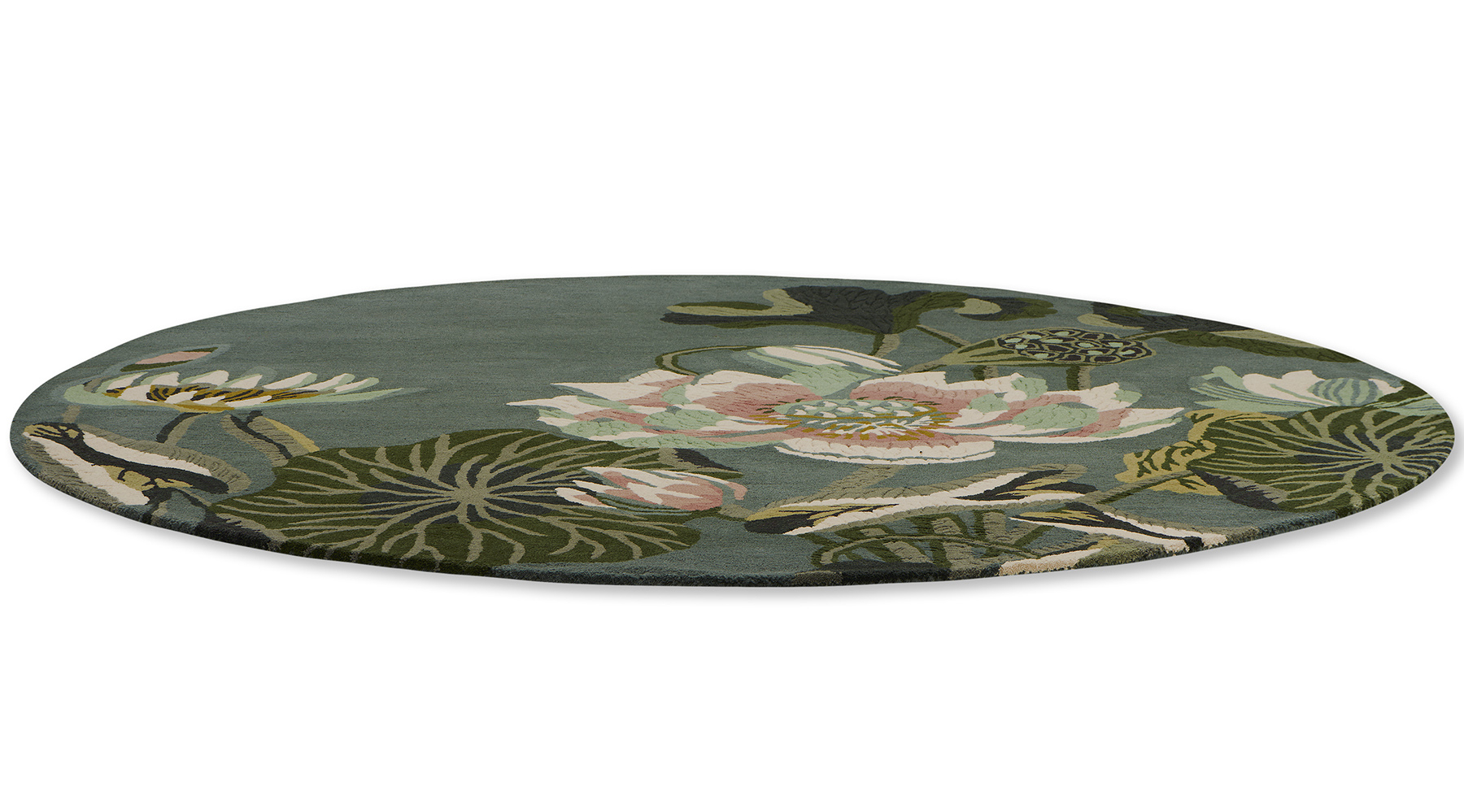 Dywan Waterlily Midnight Pond 38608 | Rozmiar: 200 x 280 cm