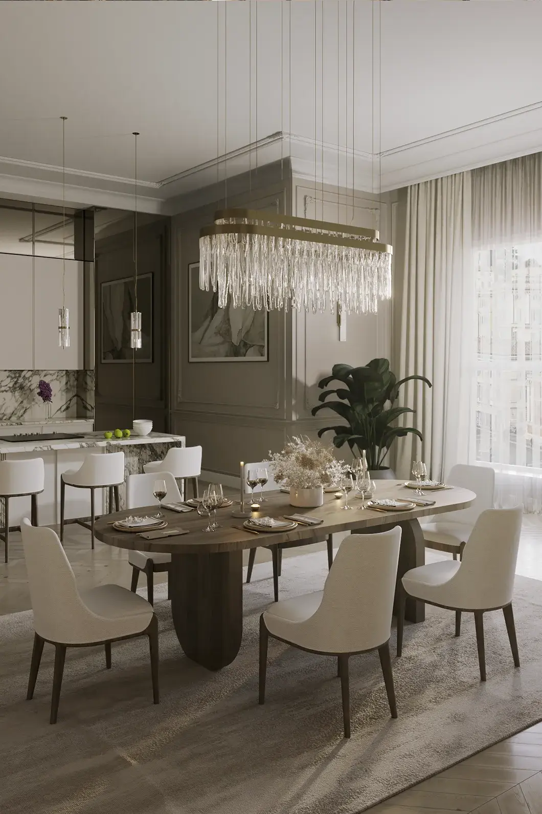 Lampa wisząca Tower