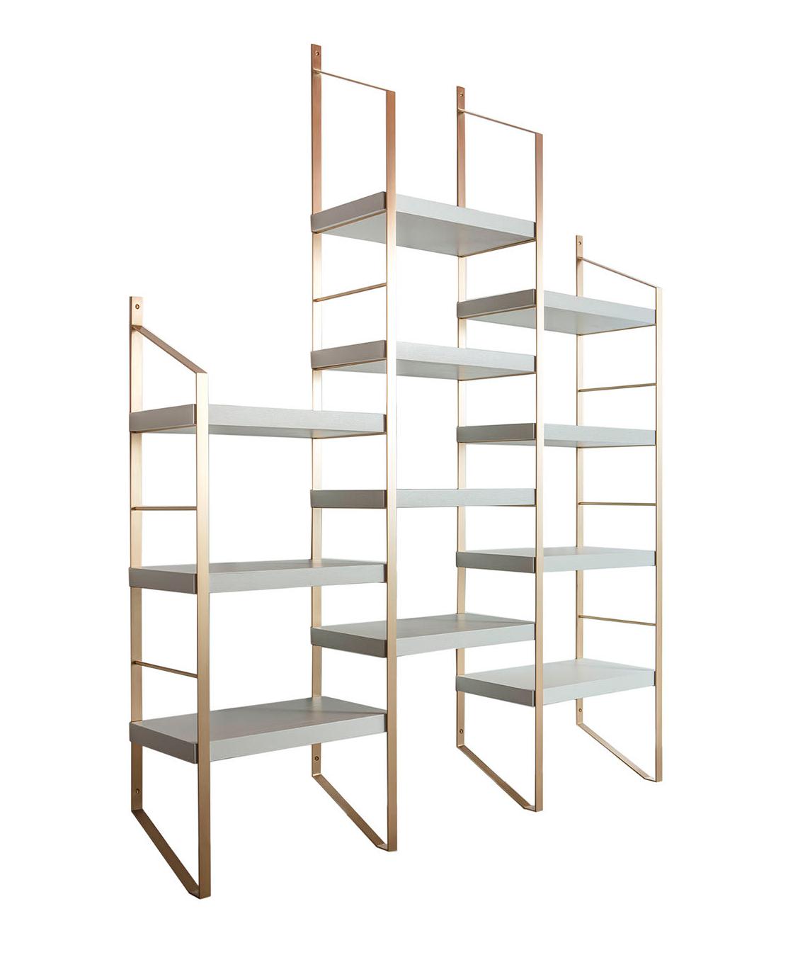 Wielopoziomowy Regał Drewniany