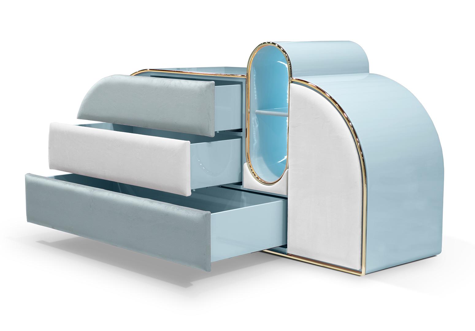 Potrójna komoda Candy Coated