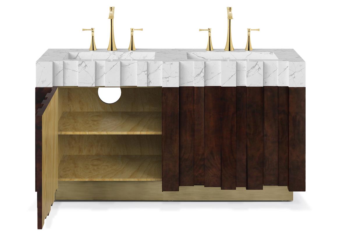 Szafka łazienkowa Geoglyph