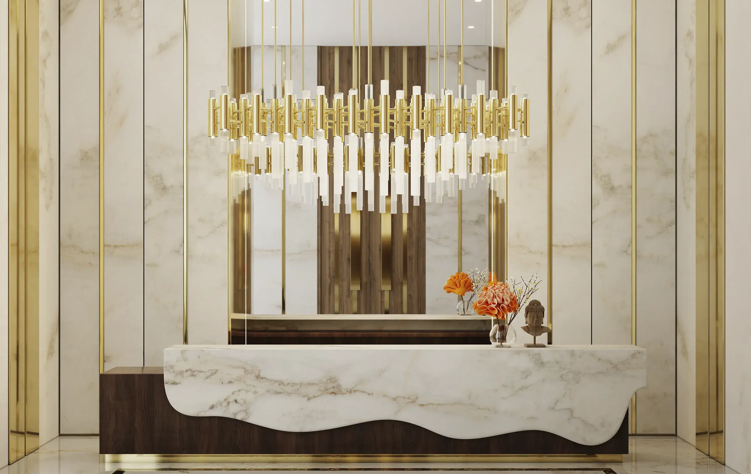 Lampa wisząca Cascade Rectangular - 3