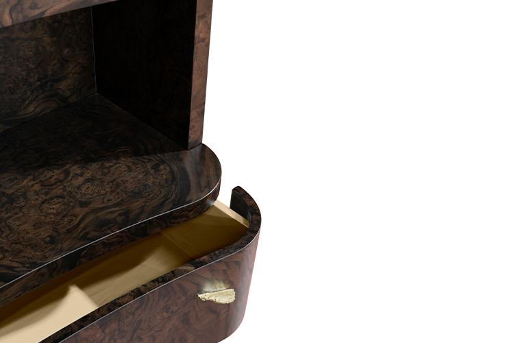 Regał na książki drewniany designerski