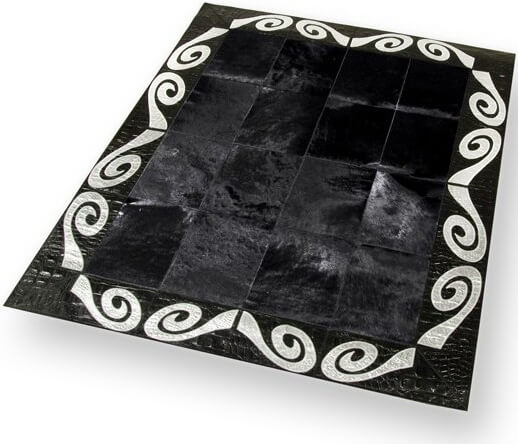 Dywan Black & Silver | Rozmiar: 160 x 200 cm