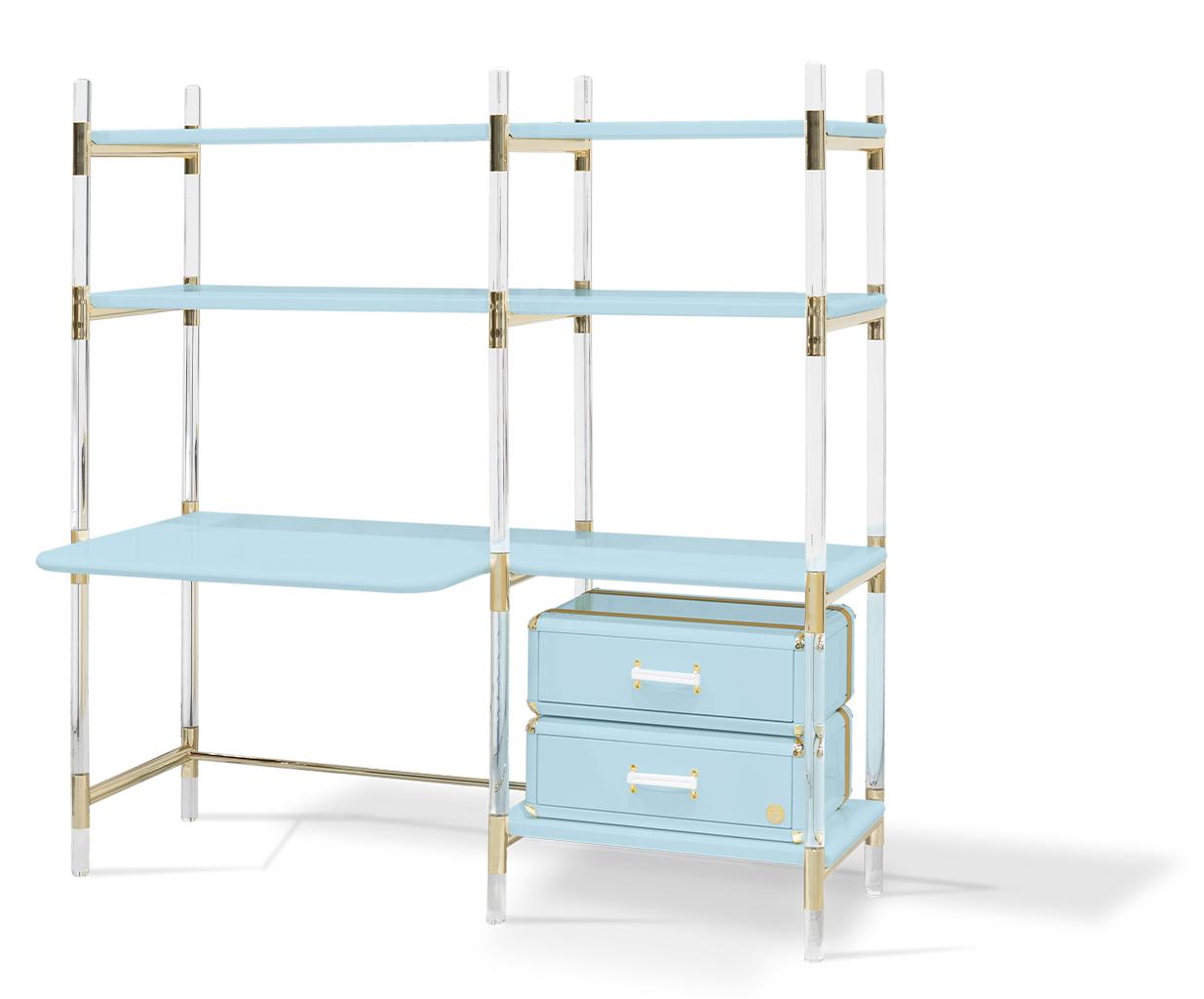 Niebieska biblioteczka Jigsaw Puzzle