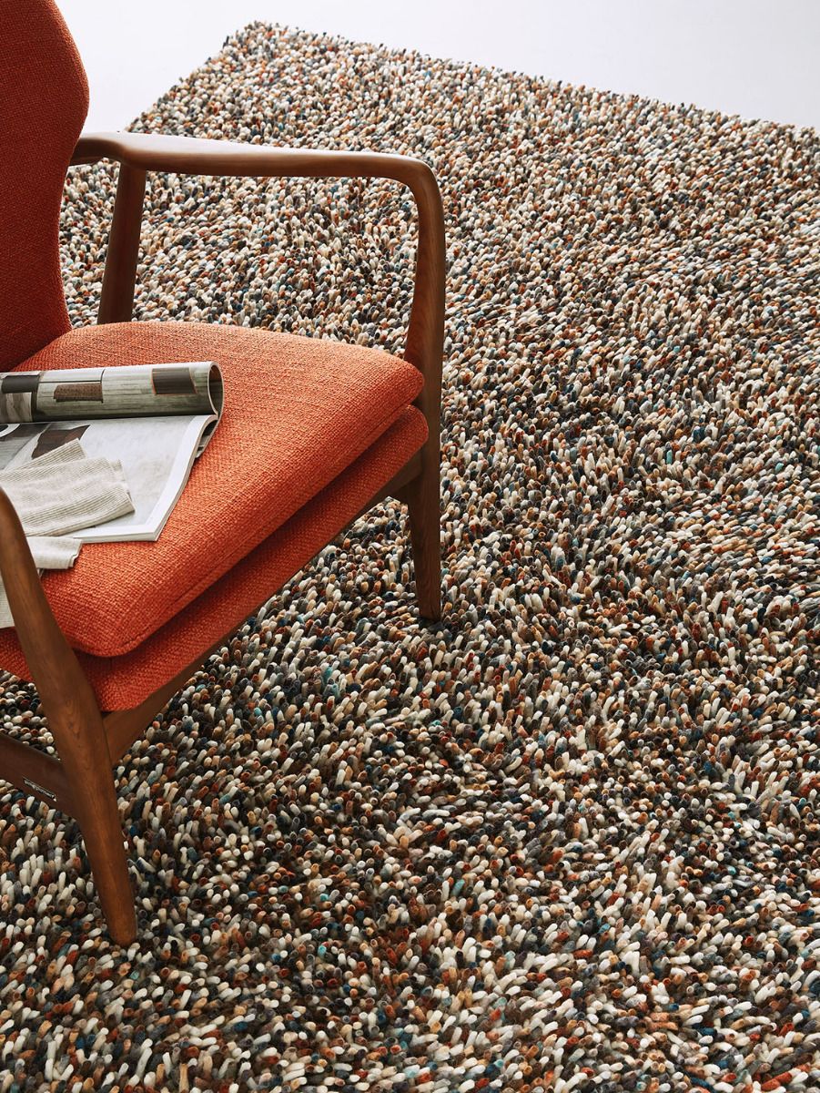 Dywan Dots Dark Grey Mix 170405 | Rozmiar: 250 x 350 cm