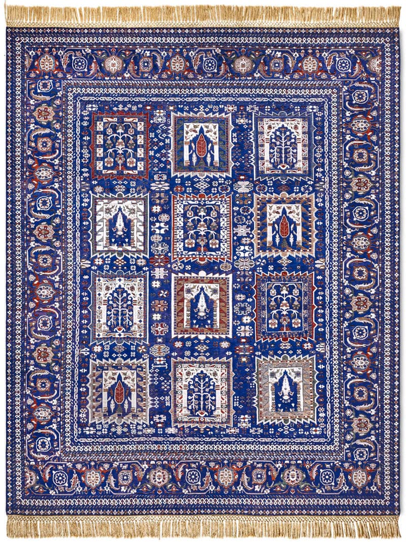 Dywan Mughal Garden Reverse Original