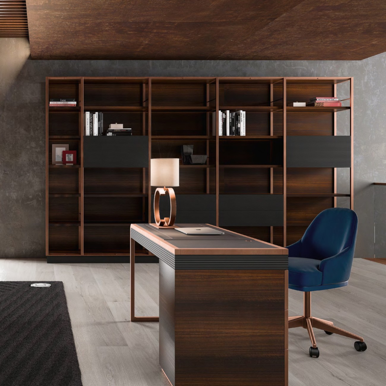 Obrotowy fotel biurowy