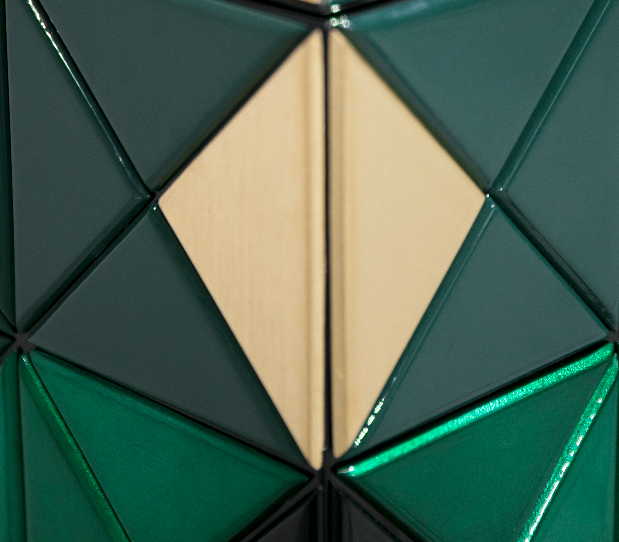 Zielony kredens Mosaic