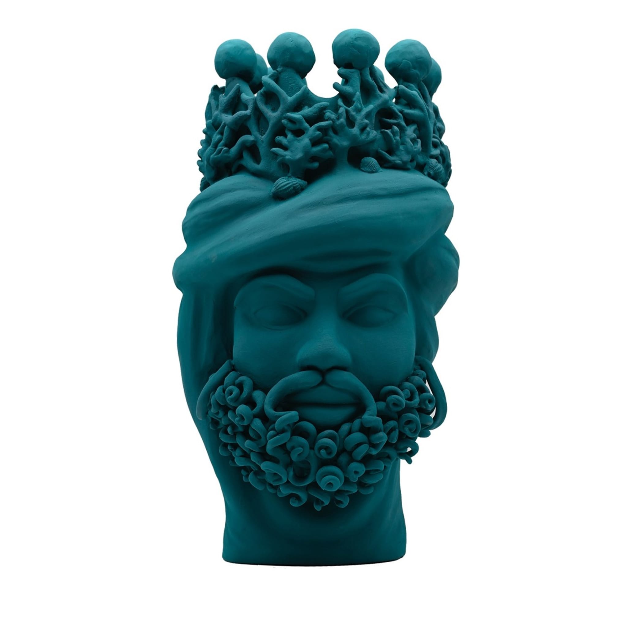 Unikalna rzeźba Głowa Maura