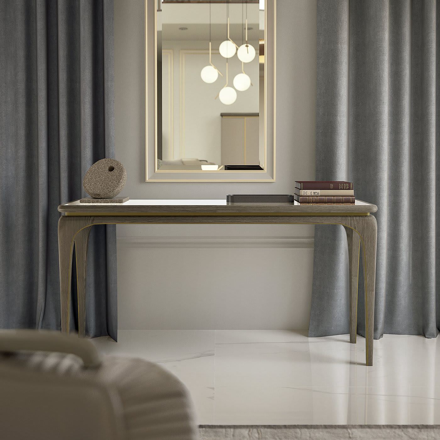 Ręcznie wykonana konsola Elegance