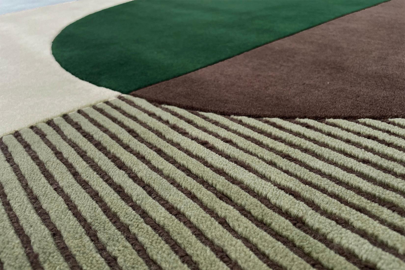 Dywan Ombres Emerald | Rozmiar: 250 x 350 cm
