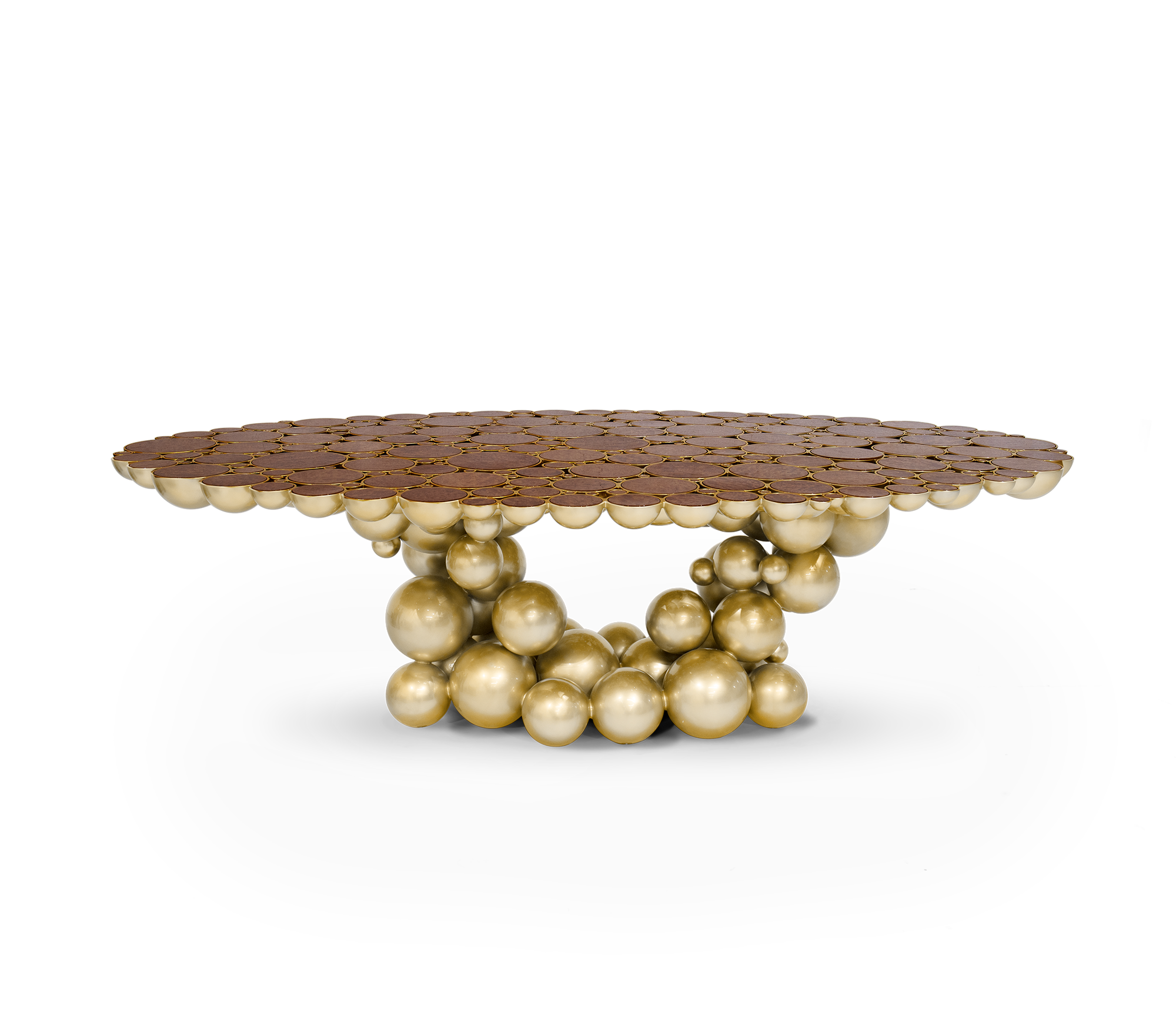 Stół jadalniany z orzecha Orbit Luxe