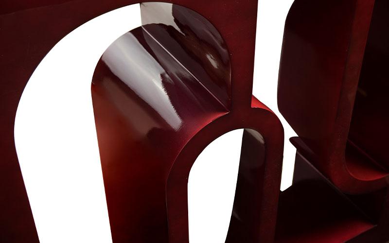 Konsola premium błyszcząca czerwona