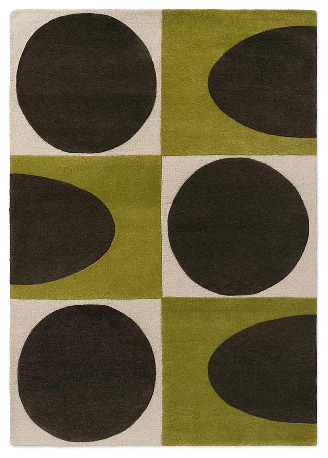 Dywan Spot Square Walnut/Lichen