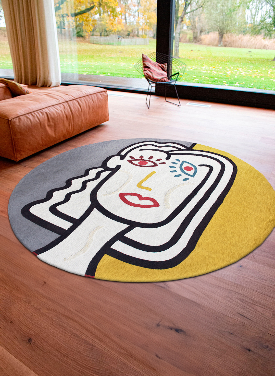 Dywan okrągły Dorado 9143 | Rozmiar: Ø 240 cm