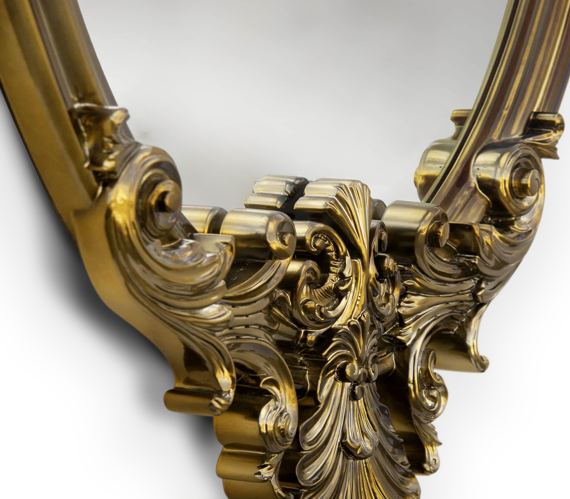 Lustro ścienne Antoinette Złote