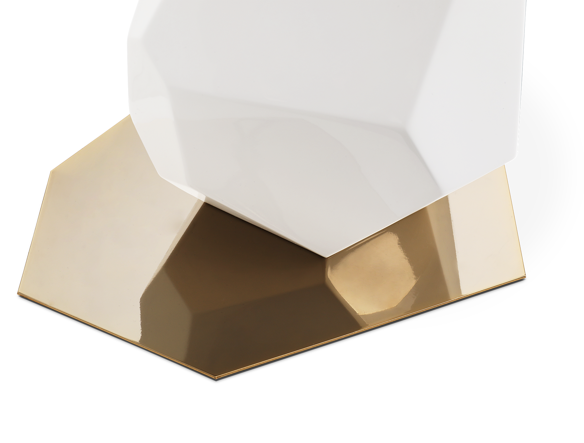 Mała lampka stołowa Essence biała