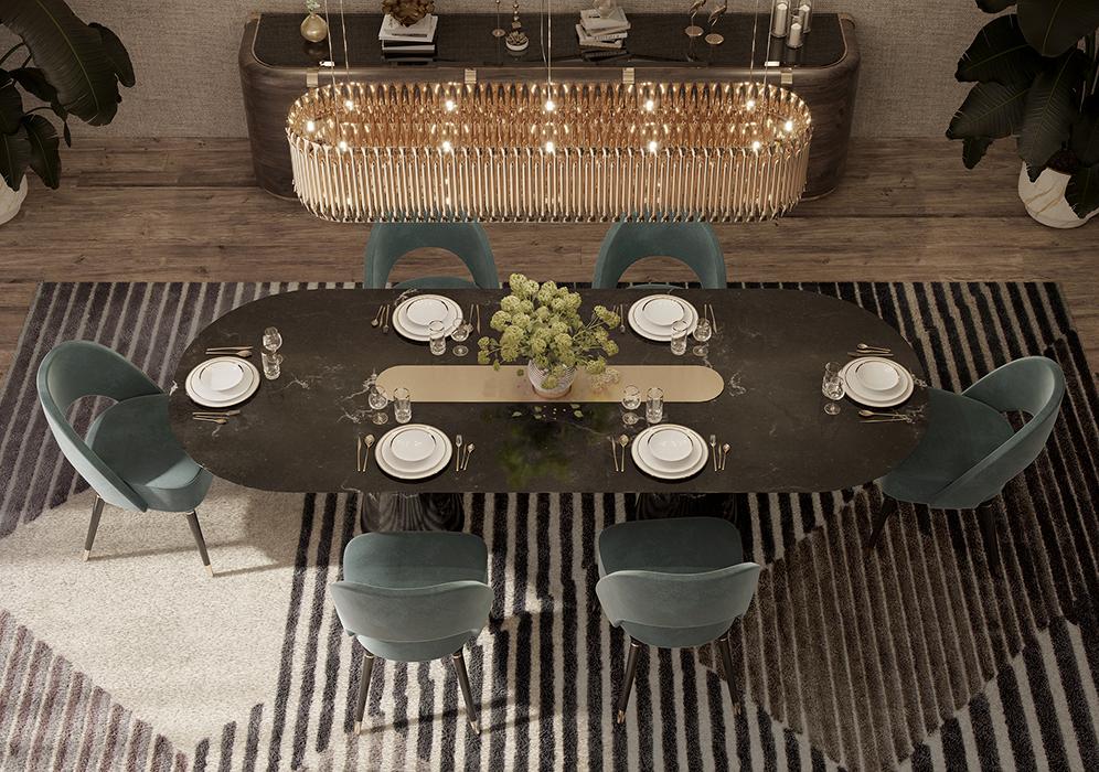 Owalny stół jadalniany Forge - 2