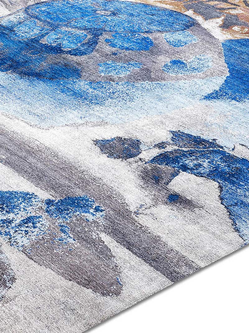 Dywan Blue Lemon Original on Grey | Rozmiar: 305 x 427 cm