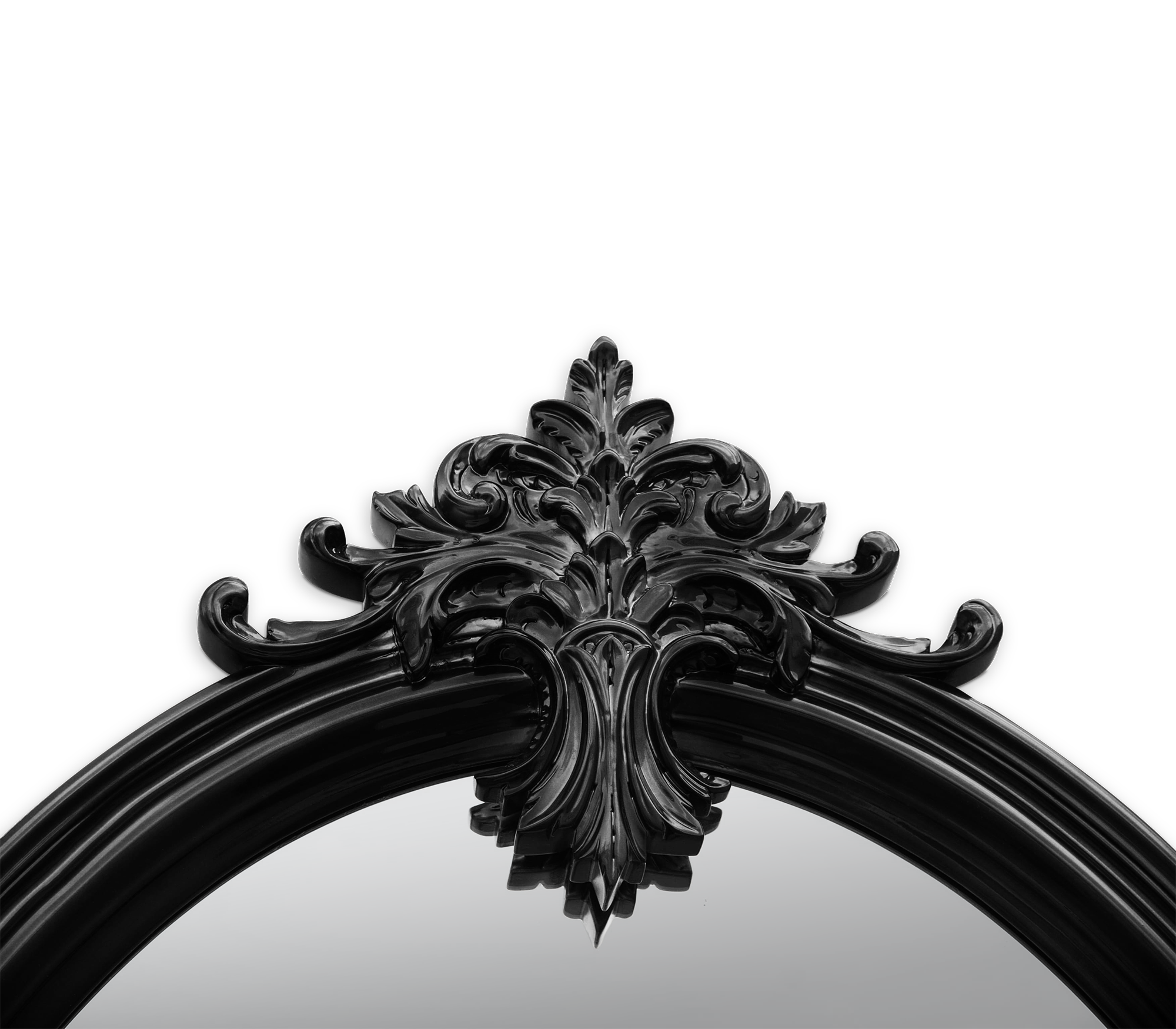 Lustro ścienne Antoinette Czarne