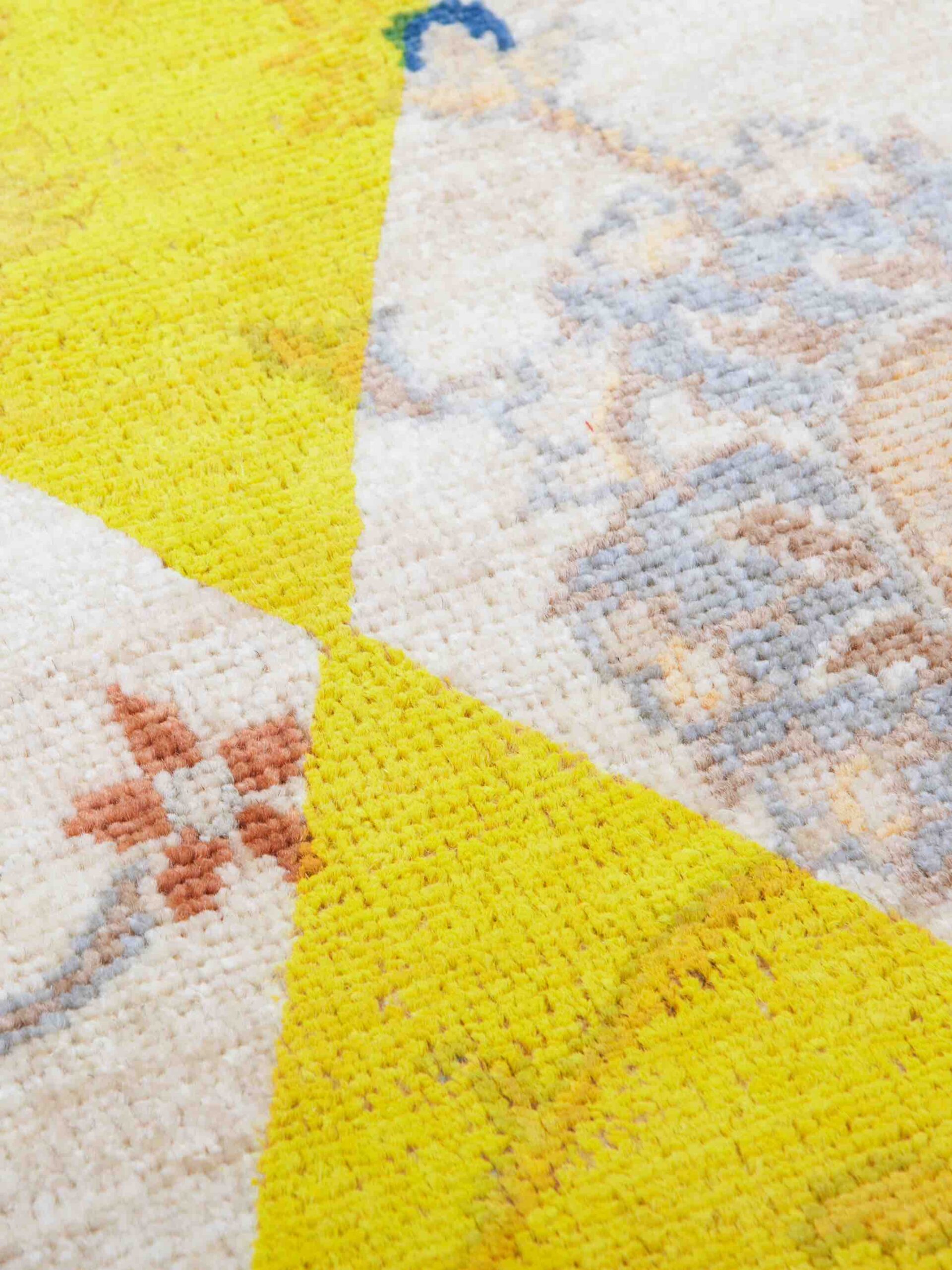 Dywan Double Layer Yellow