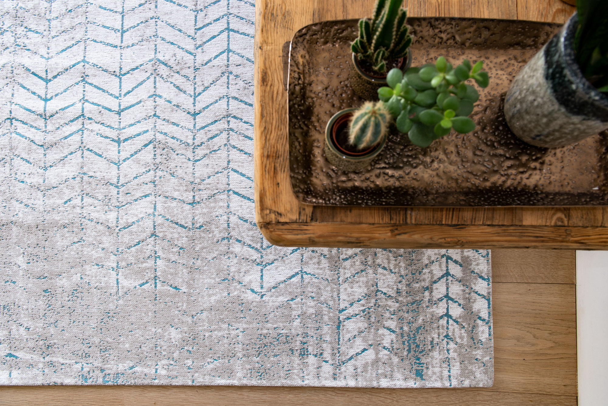Dywan 8927 Tribeca Blue | Rozmiar: 80 x 150 cm