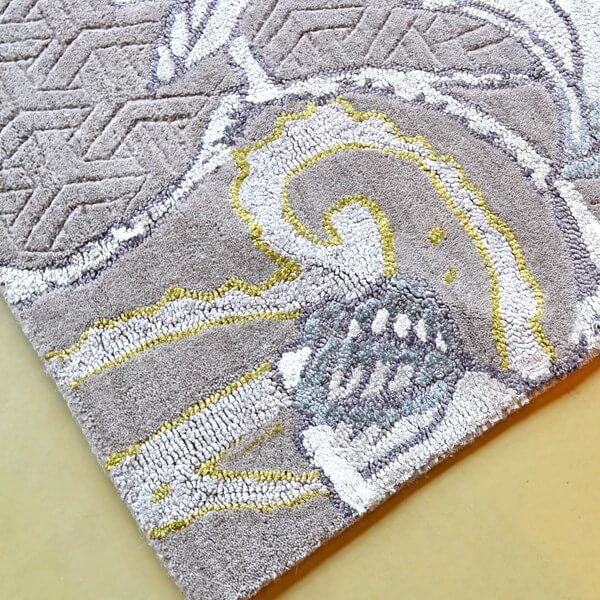 Dywan Fable Floral Grey 37504 | Rozmiar: 250 x 350 cm