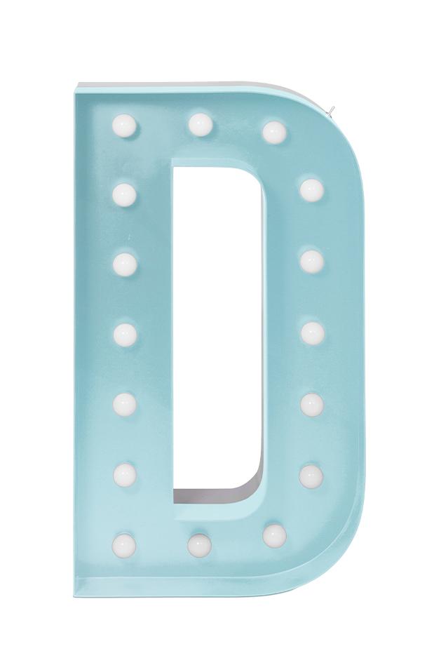 Oświetlenie literka D – Divine