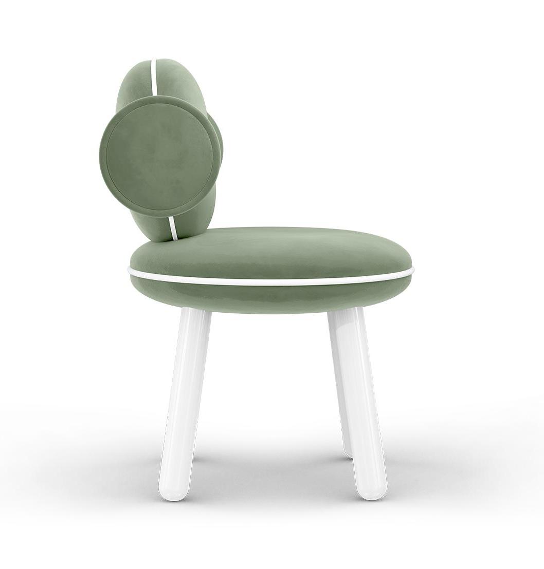 Zielony puf Lollipop