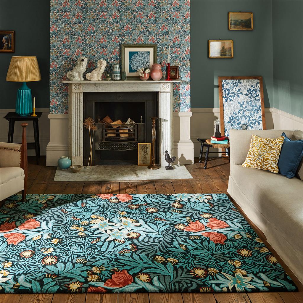 Dywan Bower Indigo 128208 | Rozmiar: 140 x 200 cm