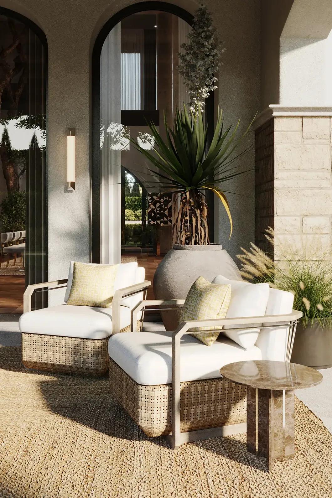 Drewniany fotel ogrodowy Heritage - 10